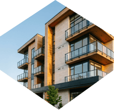 Modern residential development